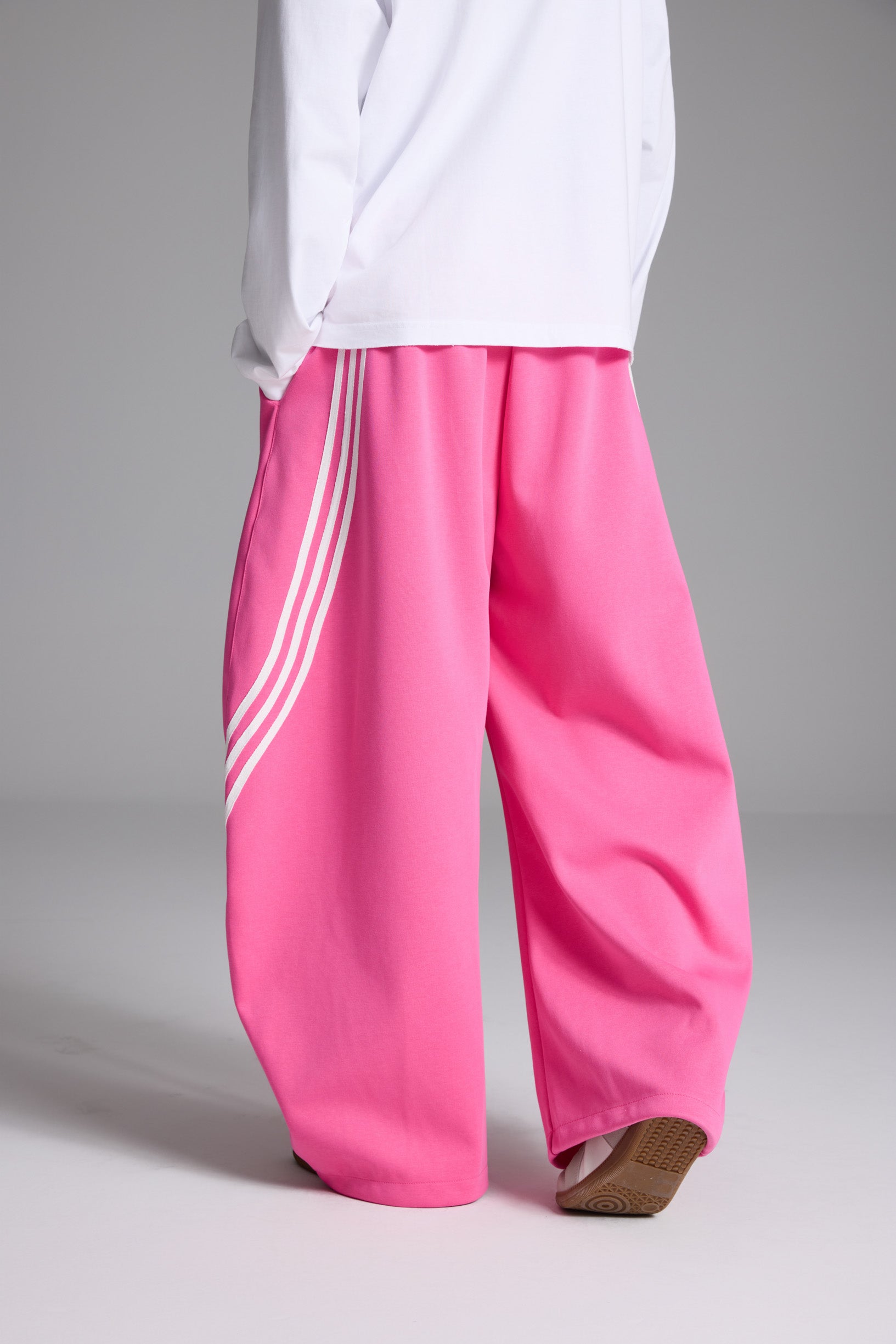 バレル トラックパンツ ピンク