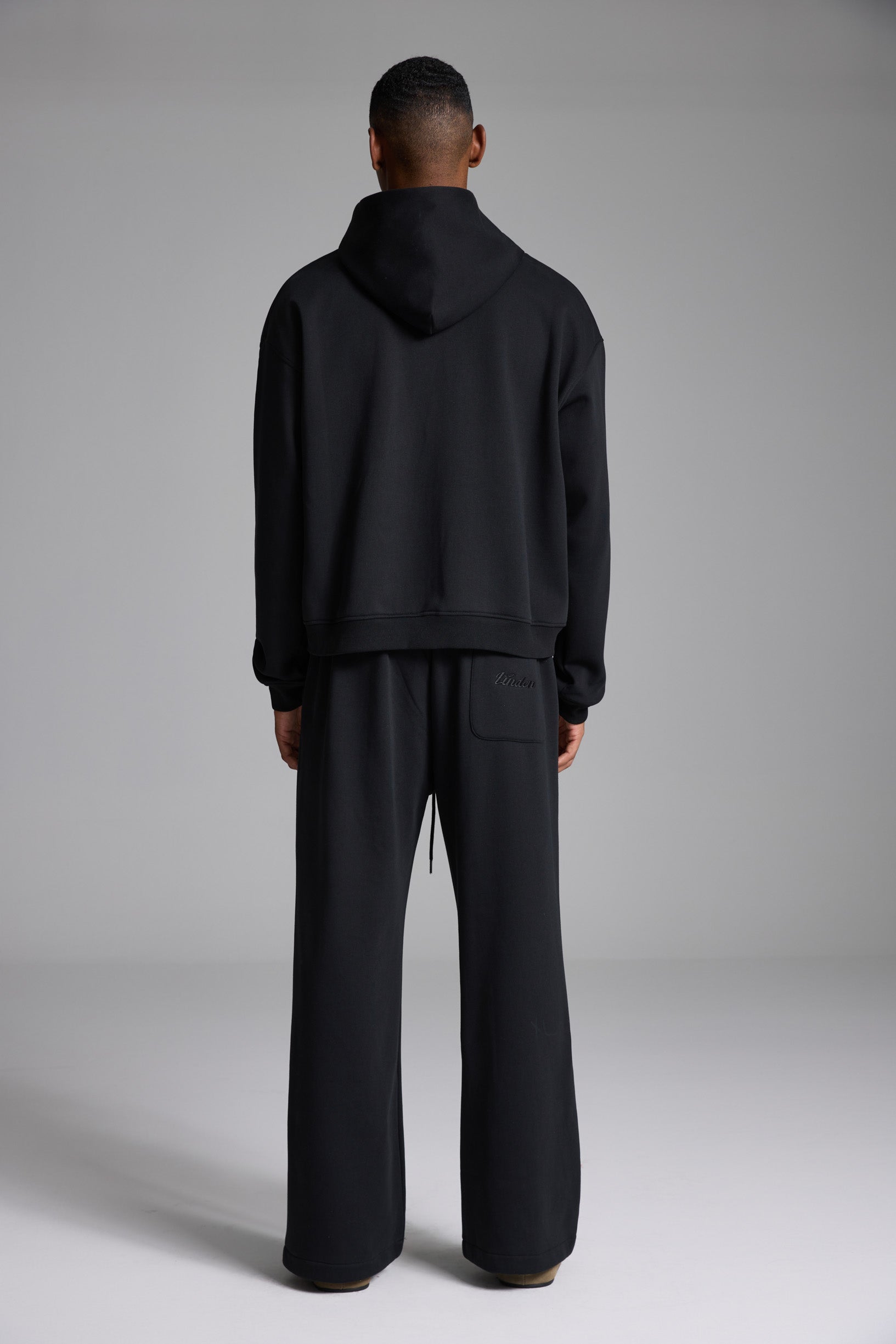 LINDENシリーズ ジップジャケット – ブラック