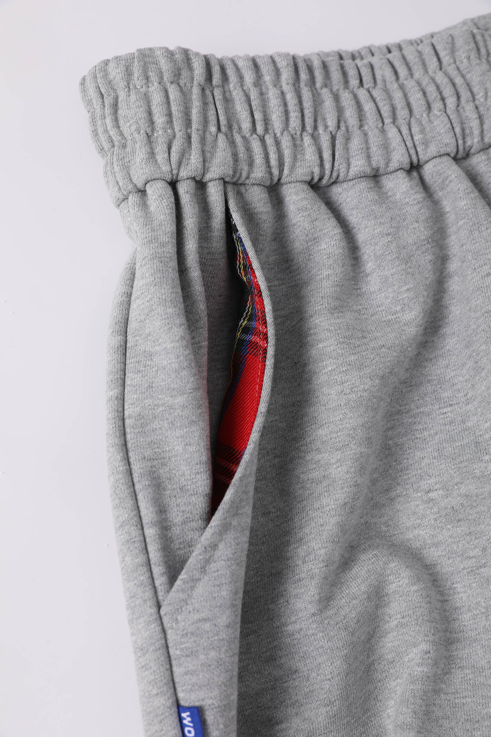 LINDEN ストレートスウェットパンツ グレー