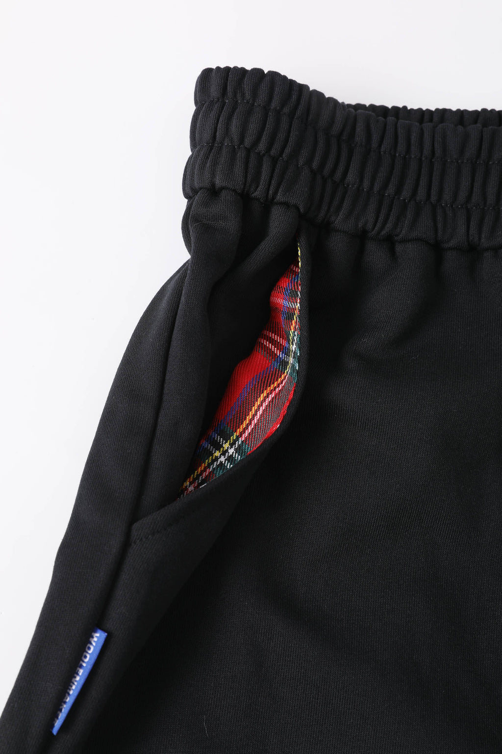 LINDEN ストレートスウェットパンツ ブラック