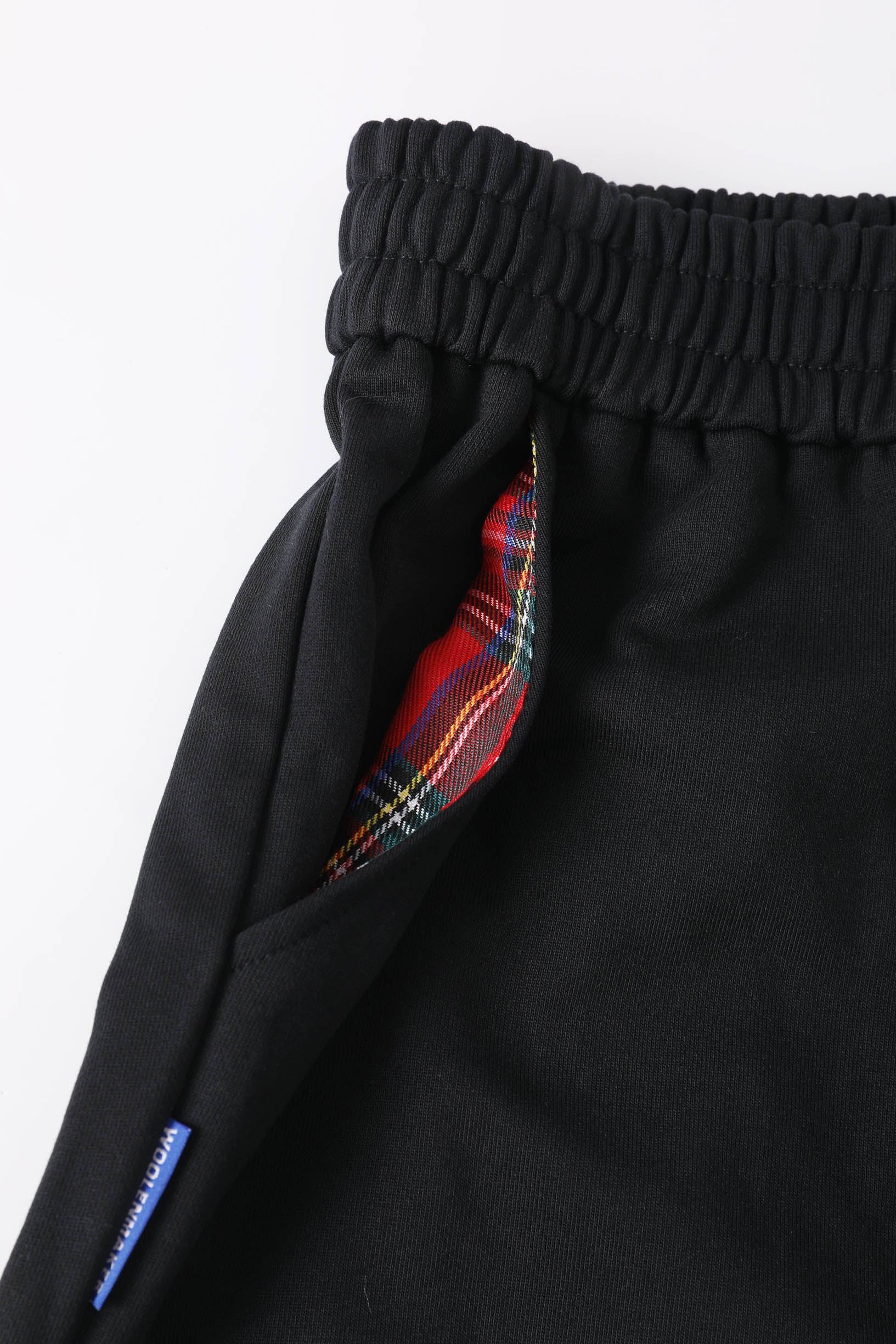 LINDEN ストレートスウェットパンツ ブラック