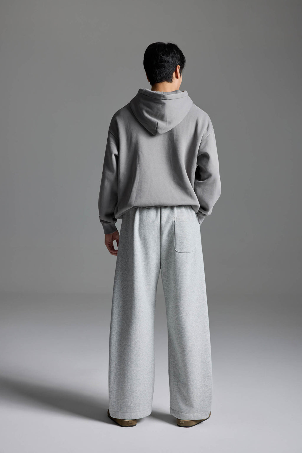 LINDEN バレルスウェットパンツ グレー