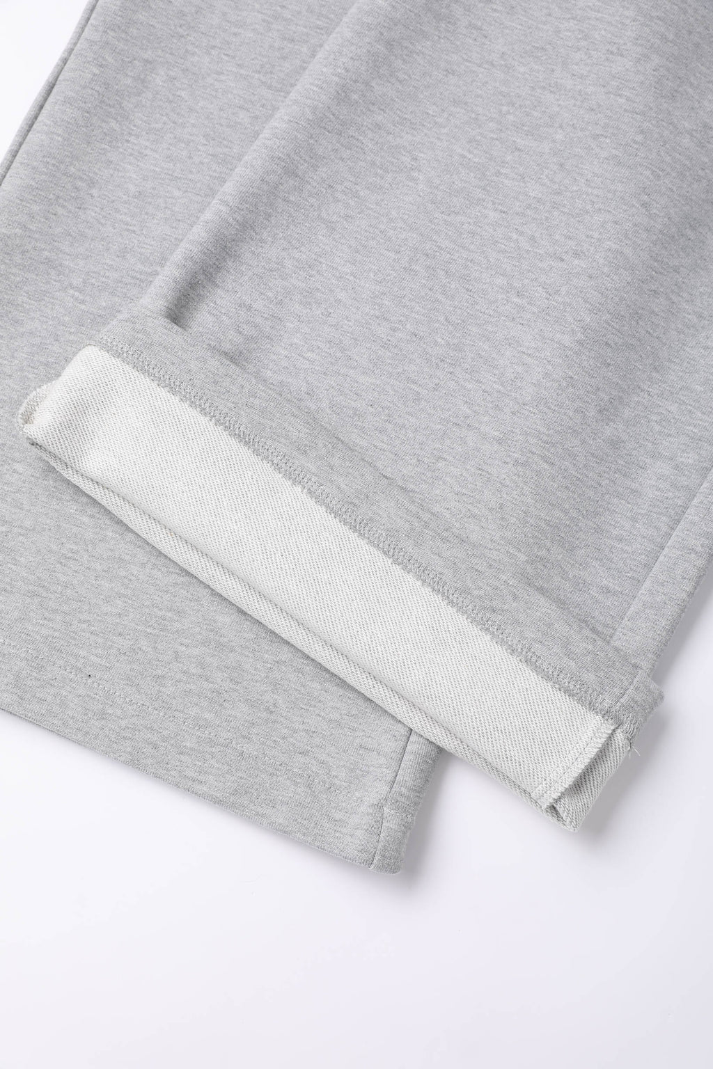 LINDEN ストレートスウェットパンツ グレー