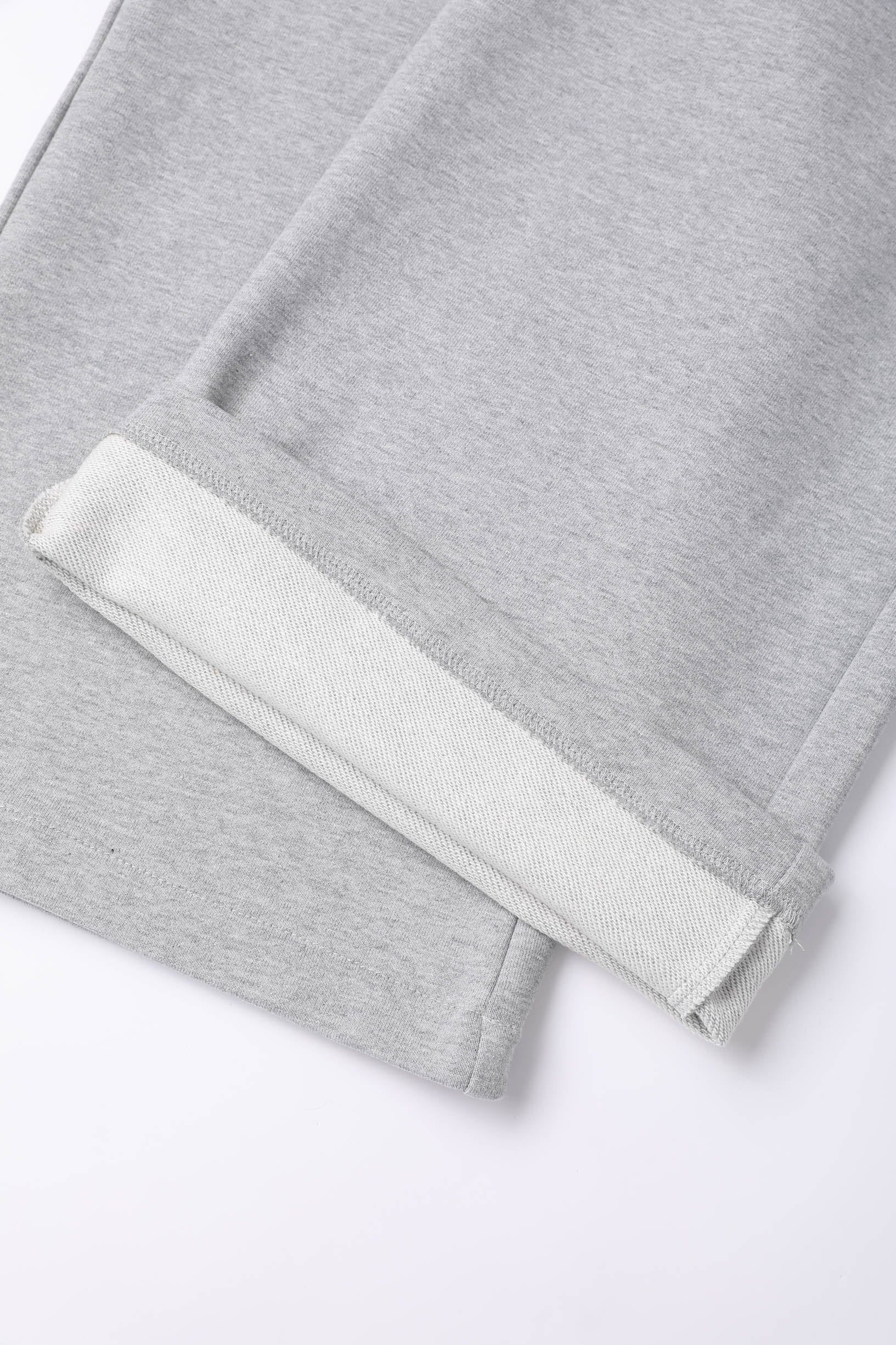 LINDEN ストレートスウェットパンツ グレー