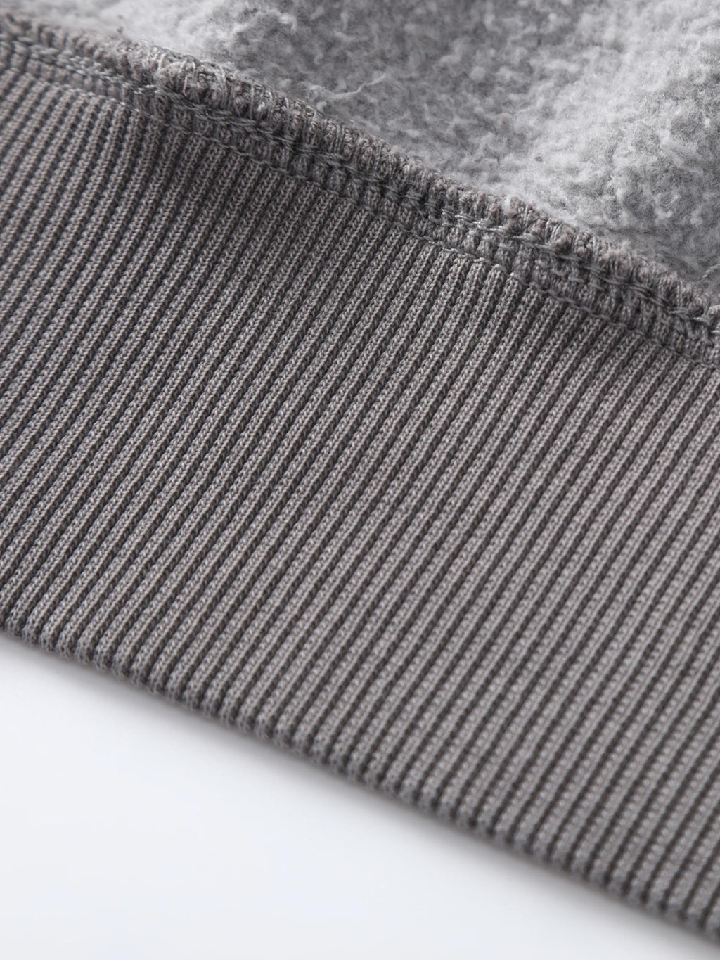 【柔らか 裏起毛】ウォッシュ加工 パーカー グレー